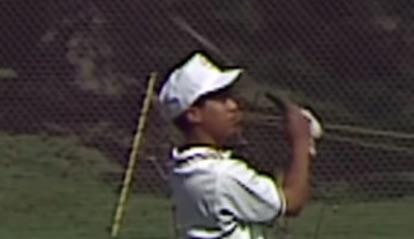 WATCH: Amazing footage of 16-year-old Tiger Woods at first start on PGA Tour!