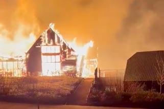 £90 million clubhouse at English golf course DESTROYED by fire