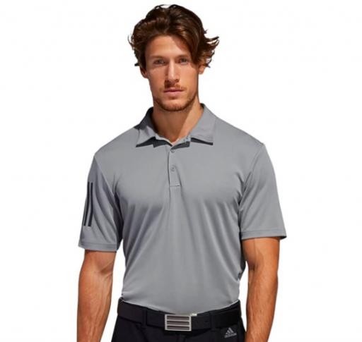 adidas Golf 3-Stripe Basic Stretch Polo Shirt
