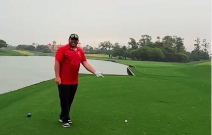 WATCH: Did this golfer&#039;s driver fly into the water at TPC Sawgrass?