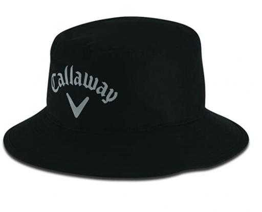 golf black bucket hat