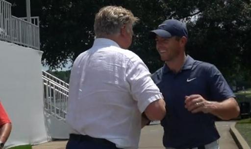 Rory McIlroy meets Shooter McGavin at Tour Championship on PGA Tour