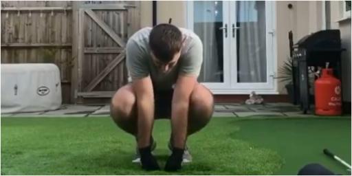 Watch: When back garden speed training goes HORRIBLY wrong!