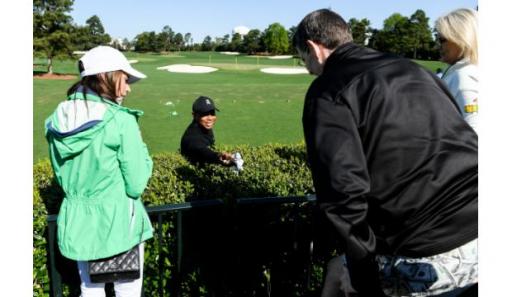 Tiger Woods meets cancer patient at Masters after viral tweet