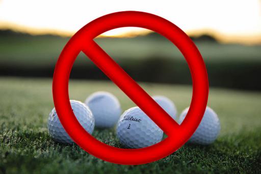 eurovison song contest puts golf balls on prohibited items list