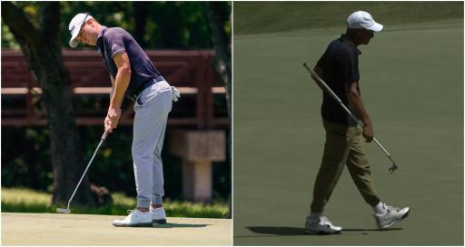 "Ridiculous" Golf fans react to Justin Thomas & Rocco Mediate's joggers