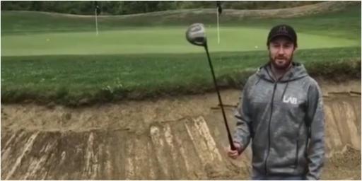 Golf rules: Can you use the back of your driver to chunk it out of the bunker?