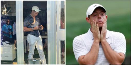 Rory McIlroy on outburst of anger: "I mean, this F***ING ripped shirt, Jesus"