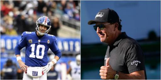 Phil Mickelson on Eli Manning's golf swing: "It's CUTE, but it could be better"
