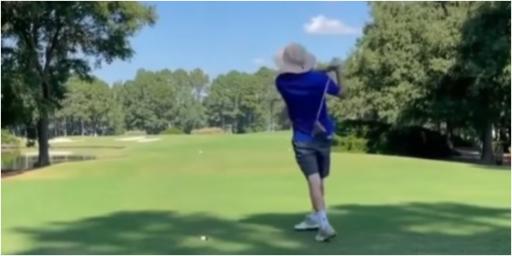 Golf rules: What happens if I hopelessly TOP my drive backwards?!
