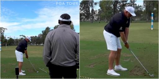 "Hall of fame tips": Open champion Darren Clarke gets TUITION from Vijay Singh