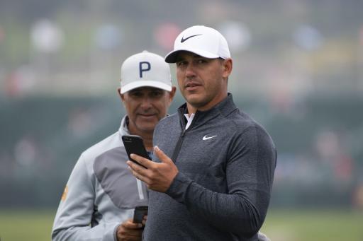 Brooks Koepka says he's "not a fan" of the US Open driving range!