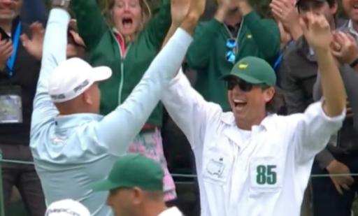 WATCH: Stewart Cink makes stunning HOLE-IN-ONE at The Masters