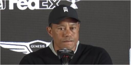 Tiger Woods responds when asked bluntly if he trusts PGA Tour