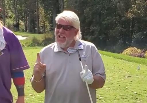 John Daly gets HOLE-IN-ONE during charity golf event for fallen Navy Seals