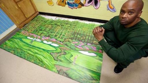 How golf drawings helped free an innocent man from prison