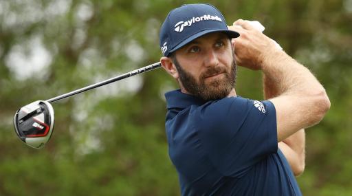 Dustin Johnson: in the bag at the 2019 Masters