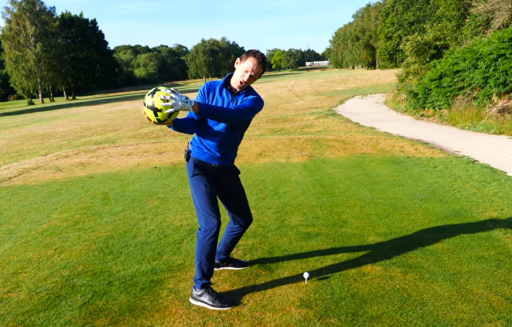 One CRAZY golf tip that will help you hit the golf ball straight