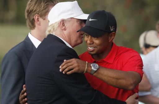 Doanld Trump tweets support of Tiger Woods: &quot;He is very smart&quot;