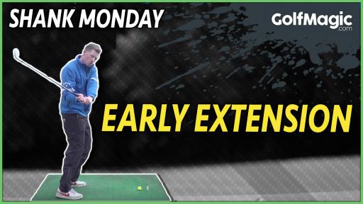 Golf tips for #shankmonday: fix an early extension