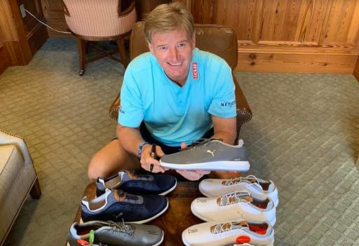 Ernie Els signs new footwear deal with PUMA Golf