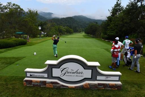 The Greenbrier terminates PGA Tour contract