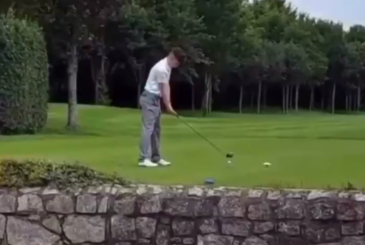 Golfer hits the WORST first tee shot you will ever see...