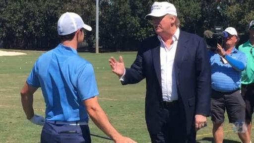 Rory McIlroy: "I probably wouldn't" play golf with Donald Trump again
