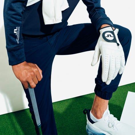J.LINDEBERG GOLF TROUSERS - CUFFED JOGGER PANT