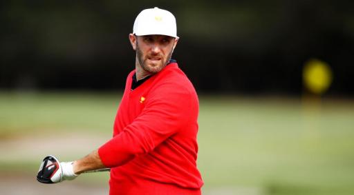 Dustin Johnson not concerned about his knee
