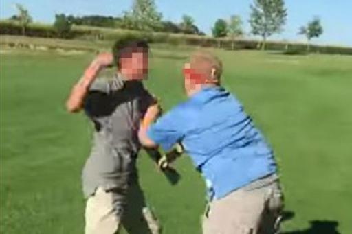 Kids FIGHT on golf course over rules breach