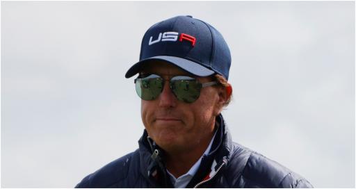 Phil Mickelson had been "skating on thin ice for a very long time"