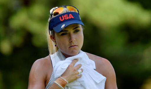 Lexi Thompson&#039;s caddie forced out of Olympic R1 due to HEAT EXHAUSTION