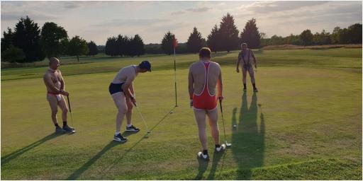 These golfers tackled the MANKINI GOLF CHALLENGE to raise money for charity 