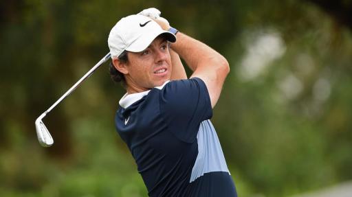 Rory McIlroy one shot off the lead in Dubai
