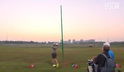 Golf fans IN AWE of European Tour video showing Rory McIlroy at the range