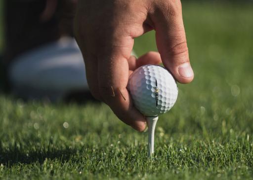 Golfer hits air shot after his ball FALLS from the tee, but what&#039;s the ruling?