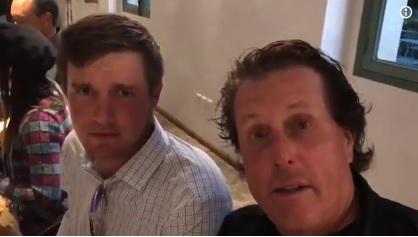 Phil Mickelson continues to raise eyebrows on social media, this time with Bryson DeChambeau