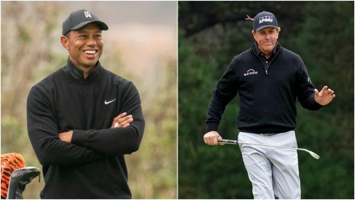 Phil Mickelson pays random tribute to Tiger Woods