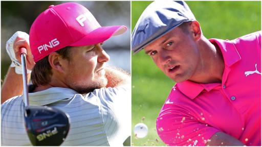 It looks like Eddie Pepperell and Bryson DeChambeau have made up now