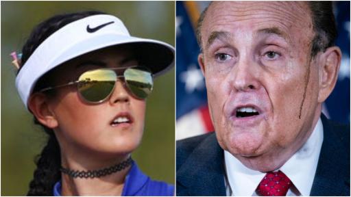 Michelle Wie HITS BACK at Rudy Giuliani&#039;s crude &quot;panties&quot; jibe