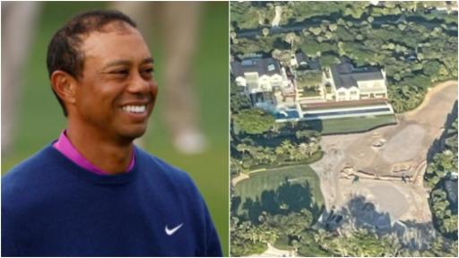 Tiger Woods RENOVATES practice facility at his $40m Florida mansion