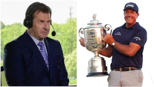 Sir Nick Faldo welcomes Phil Mickelson into the &#039;Six Major Club