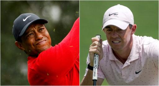 Tiger Woods and Rory McIlroy take on TaylorMade Happy Gilmore challenge