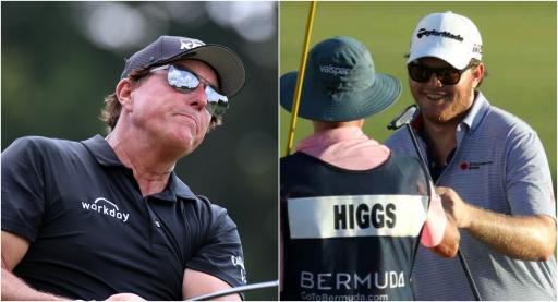 Phil Mickelson beats Harry Higgs after trading jokes before Northern Trust