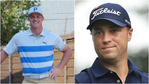 Justin Thomas TROLLS Bryson DeChambeau over his latest competition prize!