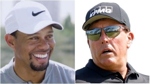 Phil Mickelson BURNED by his own sister after Tiger Woods tweet