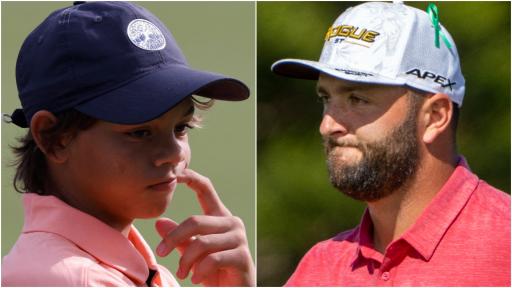 Tiger Woods&#039; son Charlie Woods is &quot;BETTER THAN ME&quot; admits Jon Rahm