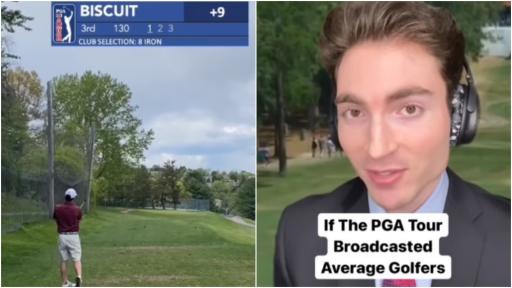 WATCH: If the PGA Tour broadcasted average golfers | THIS IS HILARIOUS!