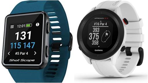 Best Golf GPS Watches with easy front, middle and back yardages